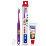 Cepillo de Dientes Vitis Junior + Gel 15 ml