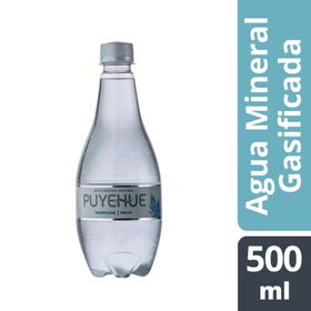 Agua Mineral Puyehue Gasificada 500 ml