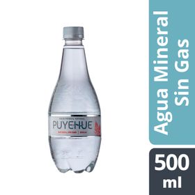 Agua Mineral Puyehue Sin Gas 500 cc