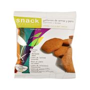 Galletas de Arroz Snack Adventure Pera Sin Gluten 50 g