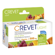 Vitamina C Light Multisabor Stevia 32 Comprimidos