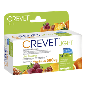 Vitamina C Light Multisabor Stevia 32 Comprimidos