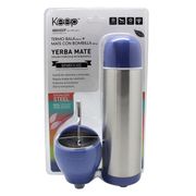 Termo Keep Bala 500 ml + Mate Con Bombilla 230 ml