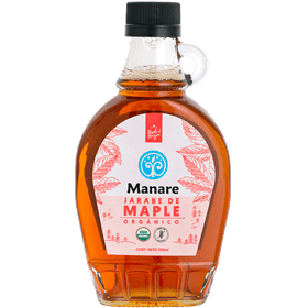 Jarabe/syrup maple orgánico Manare 250 ml