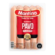 Salchicha Pavo Montina 1 kg 20 un.