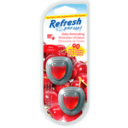 Aromatizador Auto Refresh Mini Oil Cherry X2 Refresh