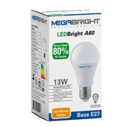 Ampolleta LED Megabright A60 Clásica 13W 3000K E27