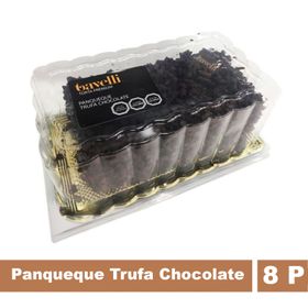 Torta Panqueque, trufa y chocolate