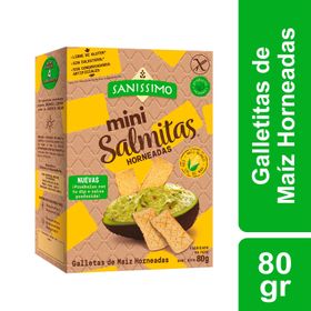 Galletas Salmitas maíz horneadas 80 g