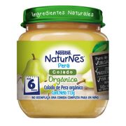 Compota Naturnes Orgánico Pera 113 g