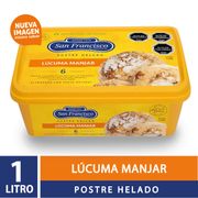 Helado San Francisco Lúcuma Manjar 1 L