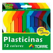 Plasticina de Colores Más Brillantes 12 un.