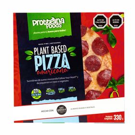 Pizza Protteina Food Americana Plant Based 360 g