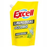 Lavalozas Excell con Cloro Doypack 1 L