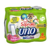 Pack 6 un. Probiótico Uno Frambuesa 80 ml