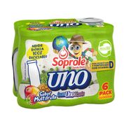 Pack 6 un. Probiótico Uno Multifruta 80 ml