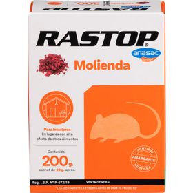 Raticida Molienda Anasac Rastop Toffee 200 g