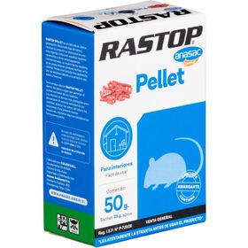 Raticida Pellet Anasac Rastop 50 g