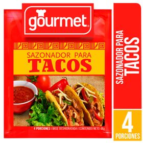 Sazonador Para Tacos Gourmet Sobre 48 g