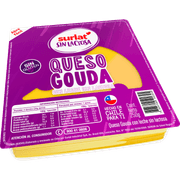 Queso Gauda Surlat Sin Lactosa Laminado 250 g