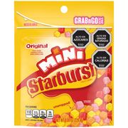 Mini Caramelos Masticables Starburst Frutal Original 227 g