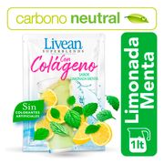 Jugo Colágeno Livean Limón Menta 7 g