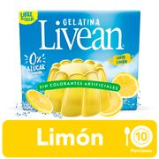 Gelatina Livean Sin Azúcar Limón 20 g