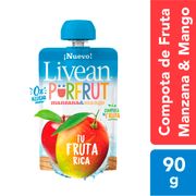 Compota Livean Manzana Mango 90 g