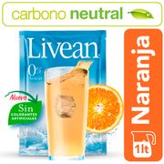 Jugo en Polvo Livean Naranja 7 g