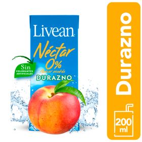 Néctar Livean Durazno 200 ml