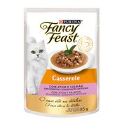 Alimento Húmedo Gato Fancy Feast Casserole Atún Salmón 85 g