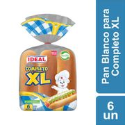 Pan Completo Ideal XL 528 g 6 un.