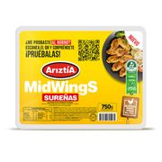 Midwings de Pollo Ariztía Sureñas 750 g