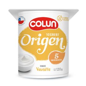 Yogurt Colun Origen Vainilla 120 g