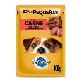 Alimento Húmedo Perro Adulto Pedigree Pequeño Carne 100 g