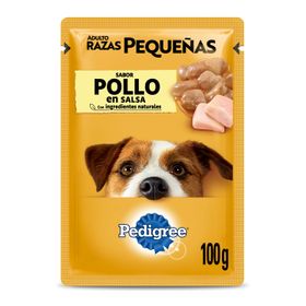 Alimento Húmedo Perro Adulto Pedigree Pequeño Pollo 100 g