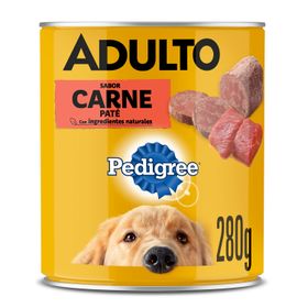 Alimento Húmedo Perro Adulto Pedigree Carne Lata 280 g