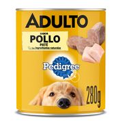 Alimento Húmedo Perro Adulto Pedigree Pollo Lata 280 g