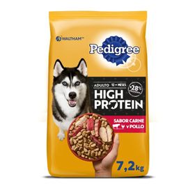 Alimento Perro Adulto Pedigree High Protein Carne y Pollo 7.2 kg