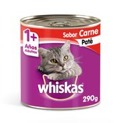 Alimento Húmedo Gato Adulto Whiskas Carne 290 g