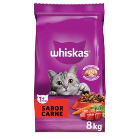 Alimento Gato Whiskas Carne 8 kg