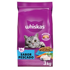 Alimento Gato Adulto Whiskas Pescado 3 kg