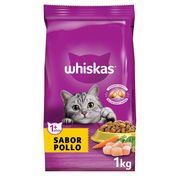 Alimento Gato Adulto Whiskas Pollo 1 kg