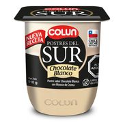 Postre Colun del Sur Chocolate Blanco 110 g