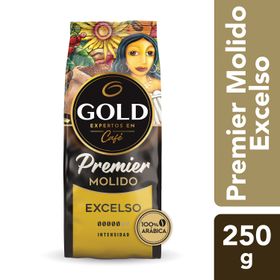 Café Gold Premier Excelso Molido 250 g