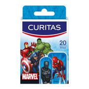 Parches Curitas Marvel Surtidas 20 un.