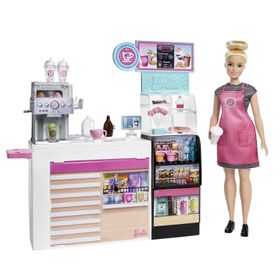 Barbie Profesiones Set Cafetería