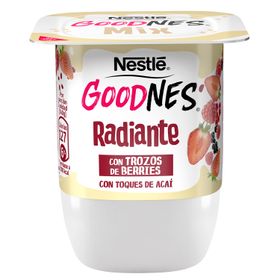 Yogurt Nestlé Goodnes Trozos Berries Toques de Acai 140 g