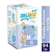 Pañales Zeukid Premium Talla G 94 un.