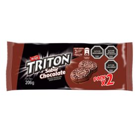 Galletas Triton Chocolate Multipack 103 g 2 un.